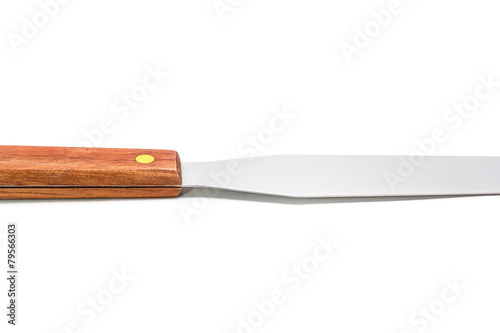 spatula with wooden handle