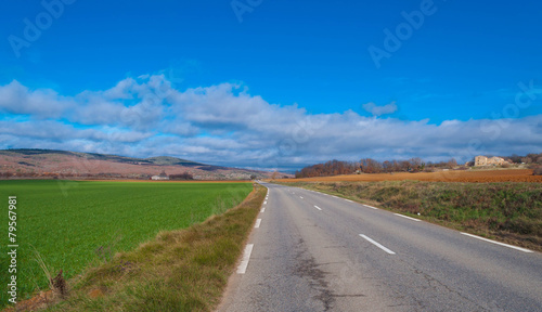 Paysage de campagne varoise