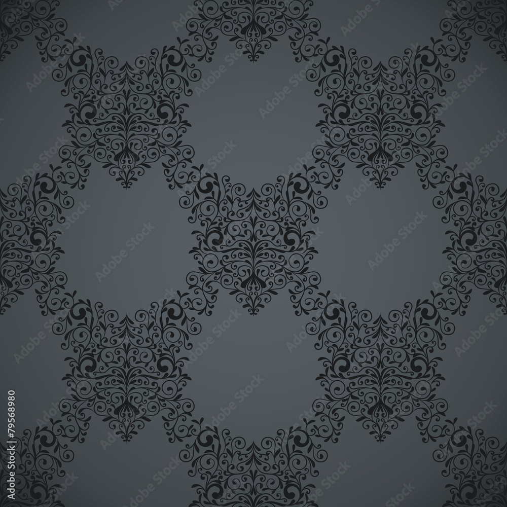 Damask Seamless Background
