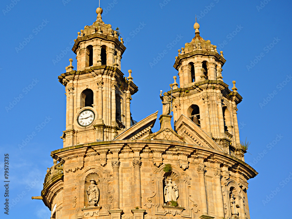 Iglesia de la Virgen Peregrina, Pontevedra, Galicia, España