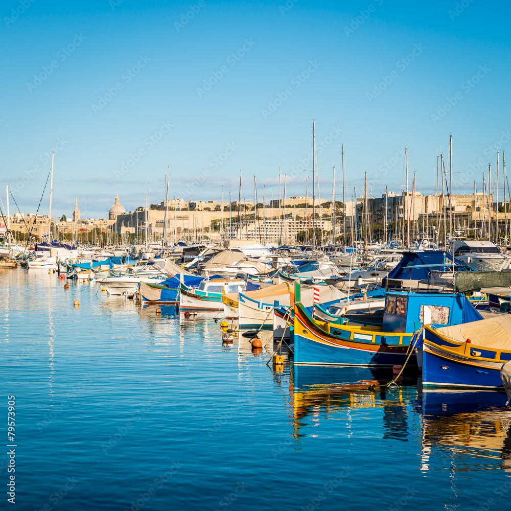 Port de Sliema, Malte