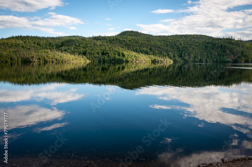 Reflets dans l'eau photo