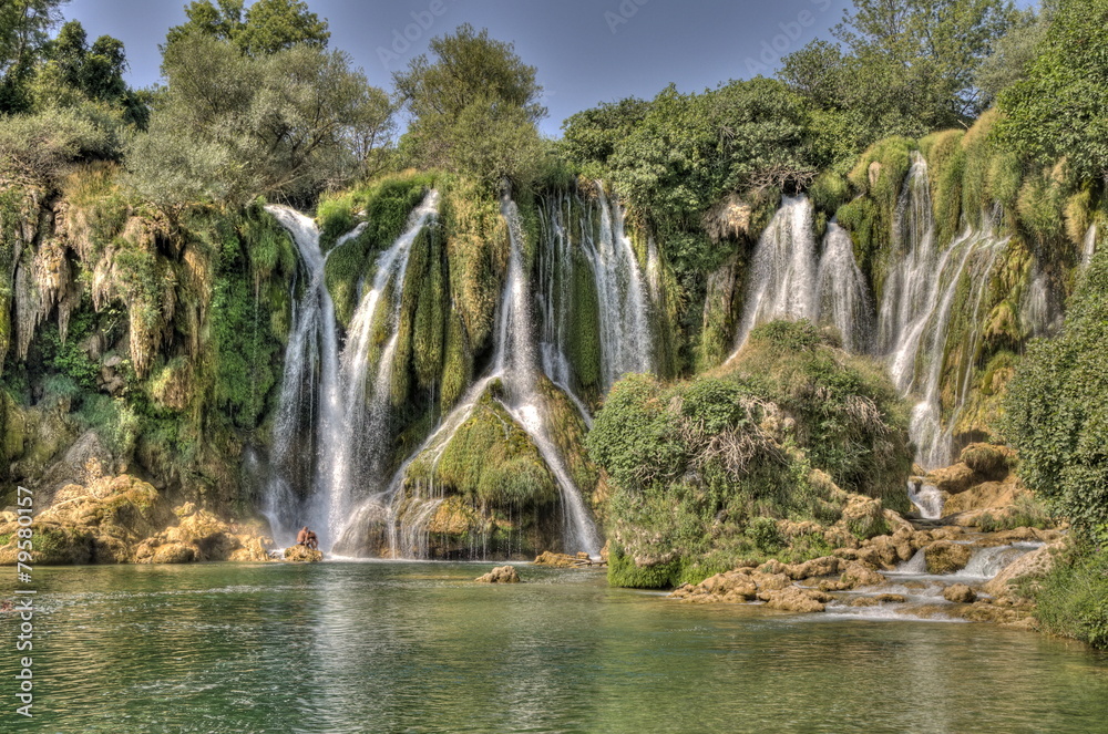 Kravice waterfalls in Bosnia Herzegovina