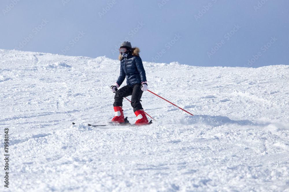 skier skiing skier skiing