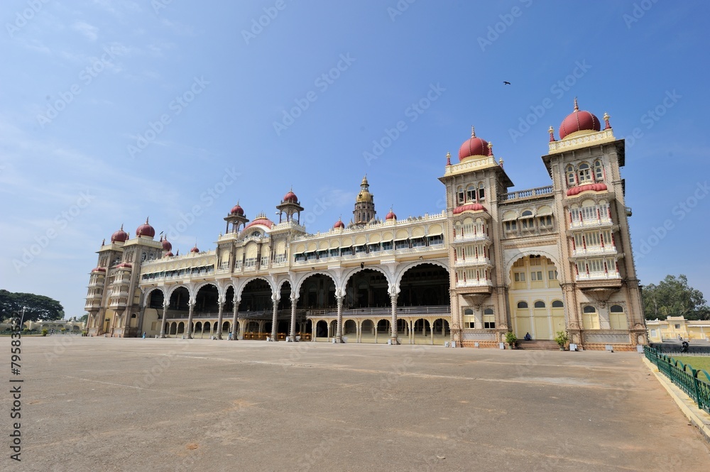 Naklejka premium Palast in Mysore, Indien