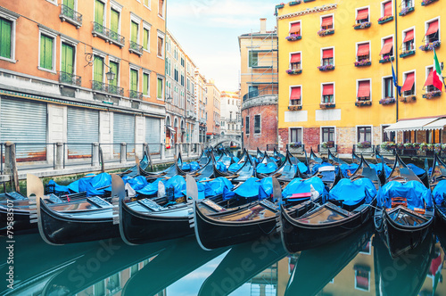 Gondola Venice Italy.