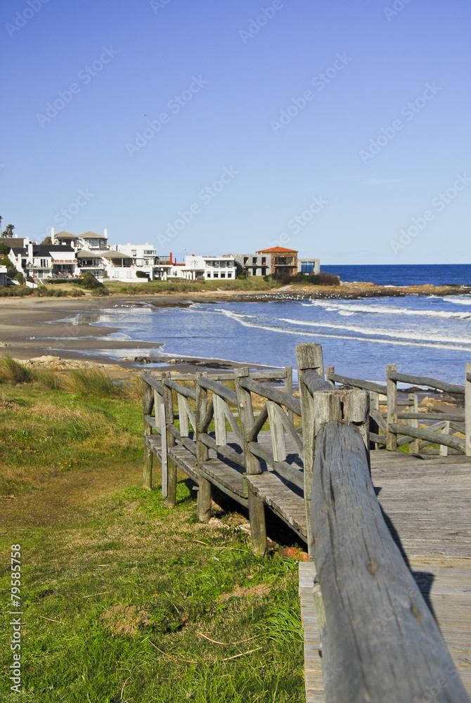 Path towards the beach in Punta del Este