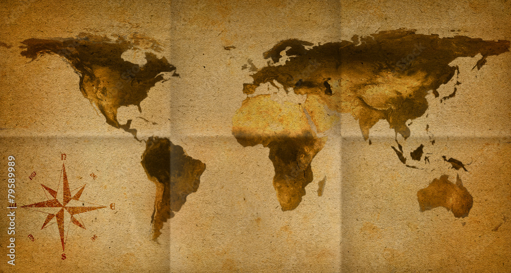 Word map old paper Stock Photo | Adobe Stock