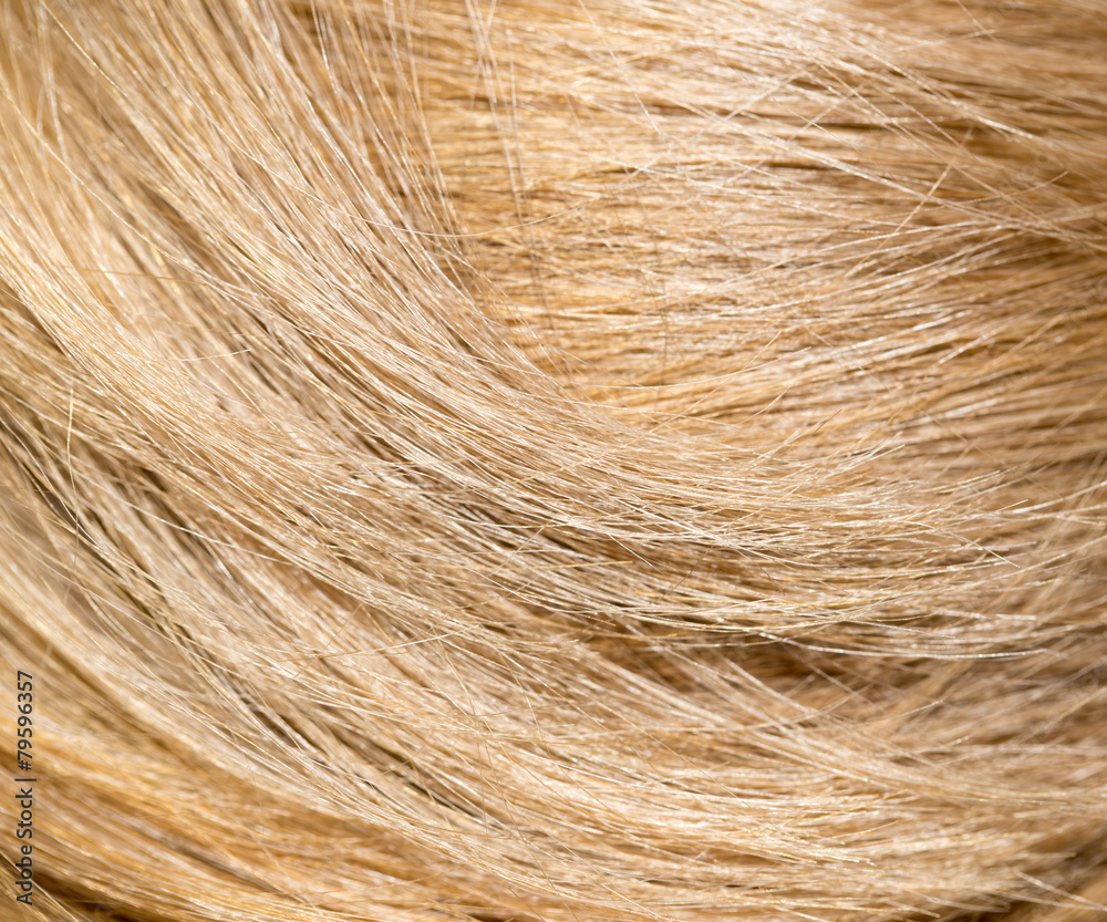 Fototapeta premium long blond hair as background