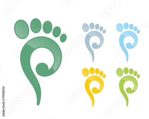 podiatry foot logo 59