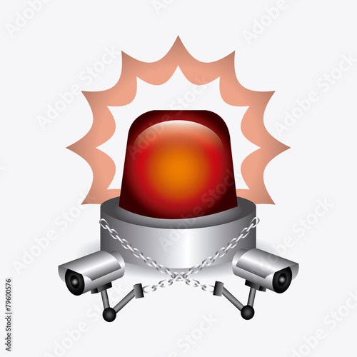 Security design, vector illustration.