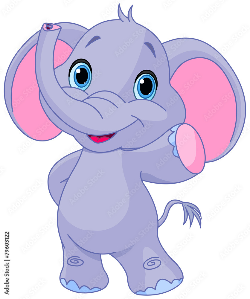 Cute elephant Cute elephant