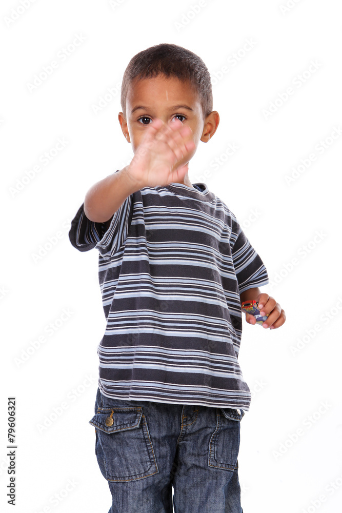 Cute african child in studio. Cute african child in studio.