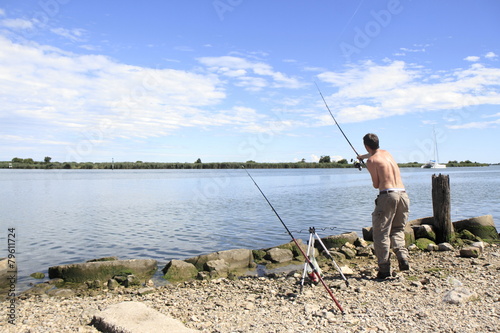 pescatore al lancio