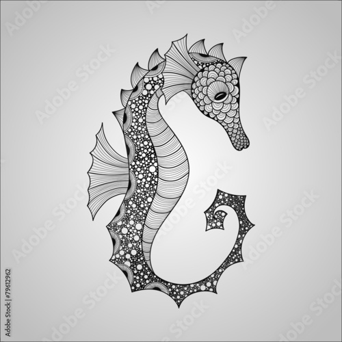 Vector Seahorse