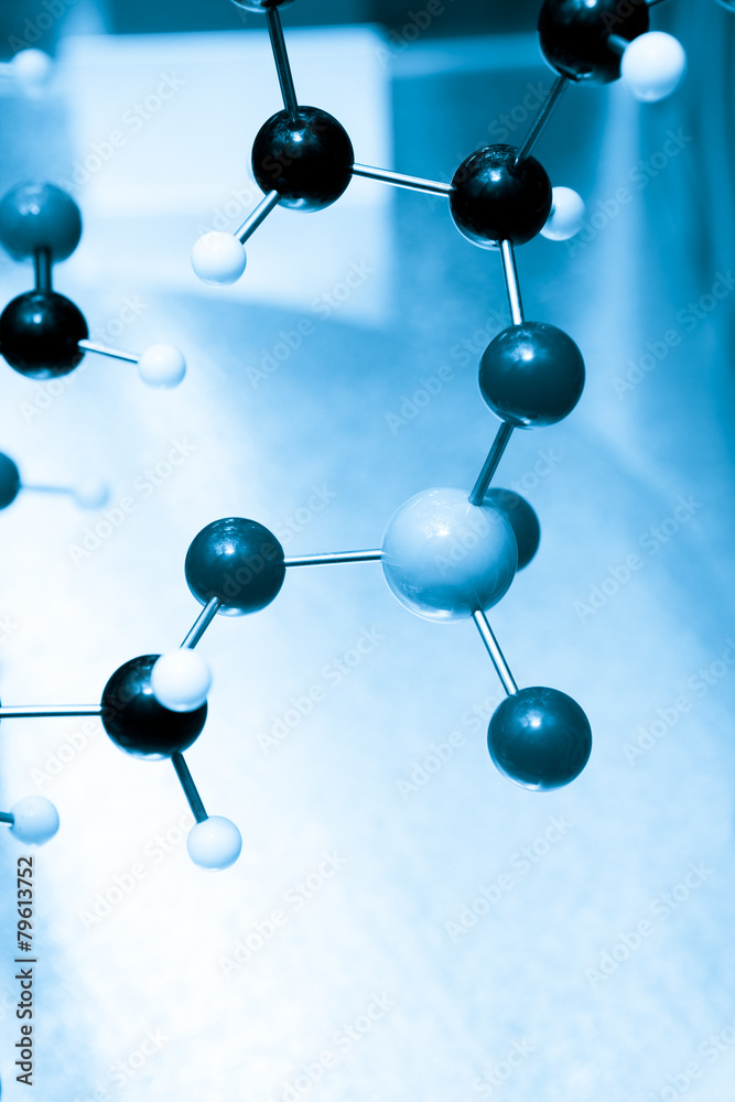Obraz premium Science Molecular DNA Model Structure, business concept..