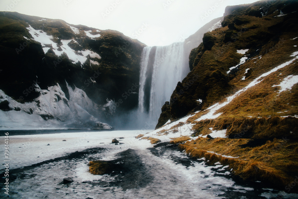 Islande - Skógafoss