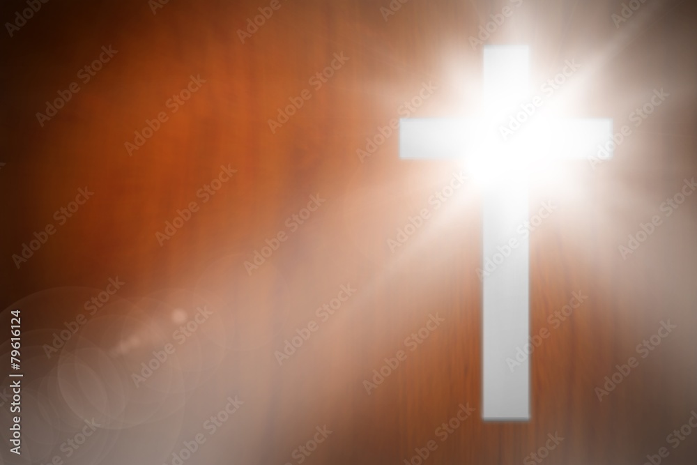 Naklejka premium Composite image of lens flare