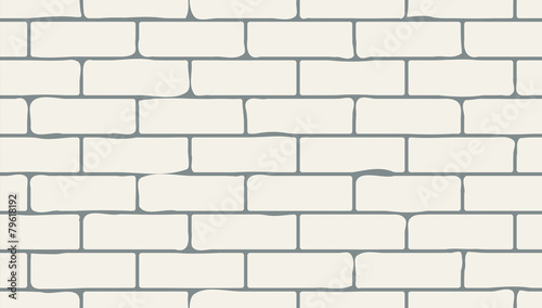 Vászonkép Bricks seamless texture