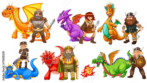 Vikings and dragons