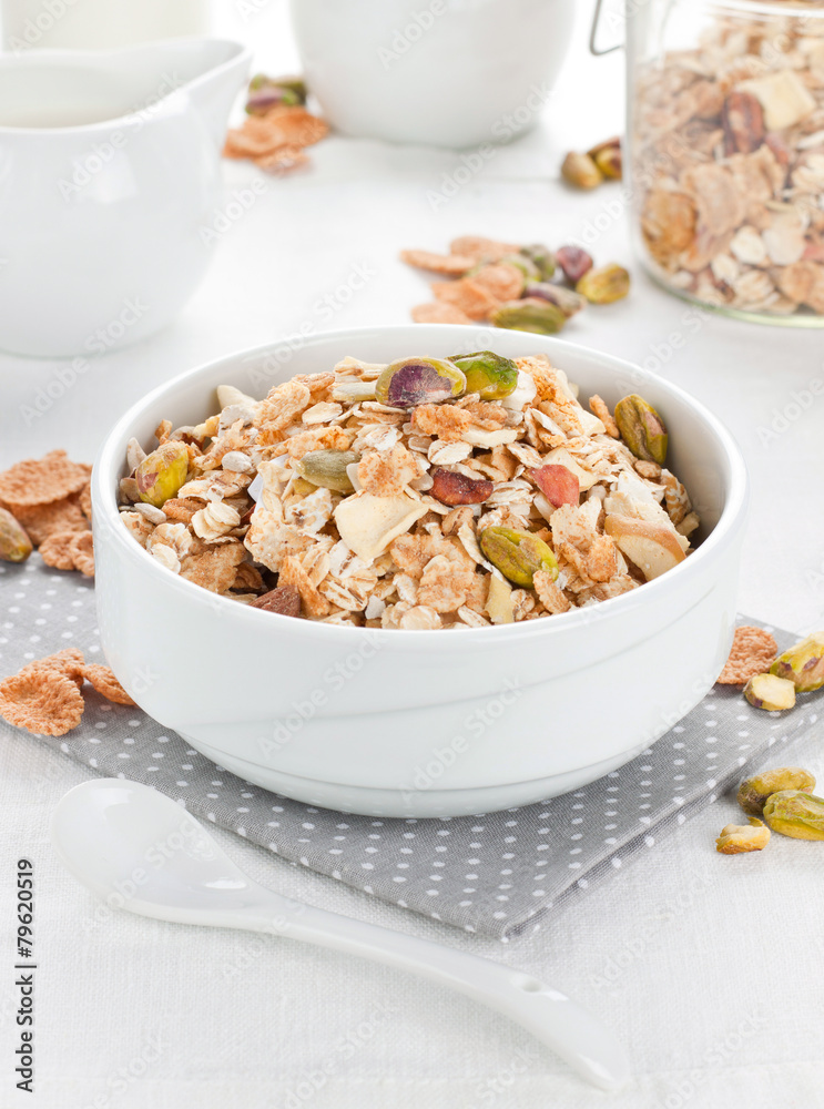 Bowl full of muesli