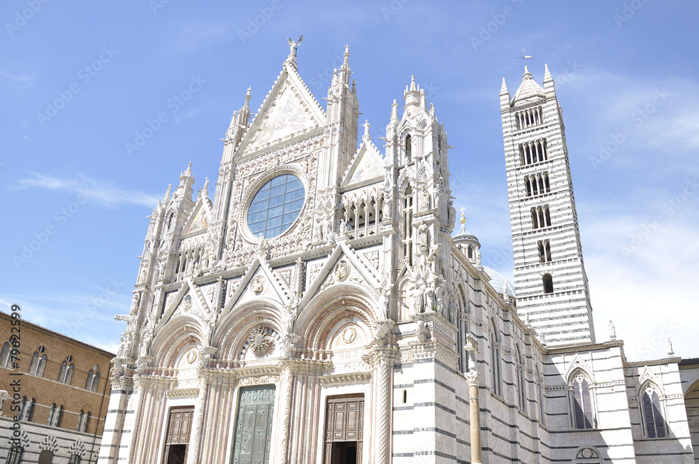 Siena Cathedral, Tuscany, Italy.