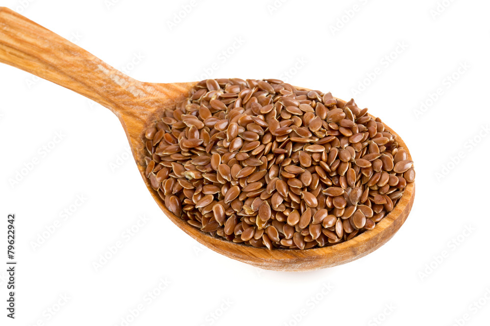 flax seed isolated on white flax seed isolated on white
