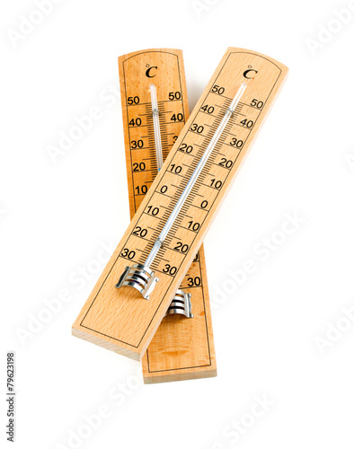 wooden termometer