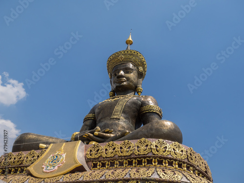 Statue at Wat Traiphum  Petchabun  Thailand