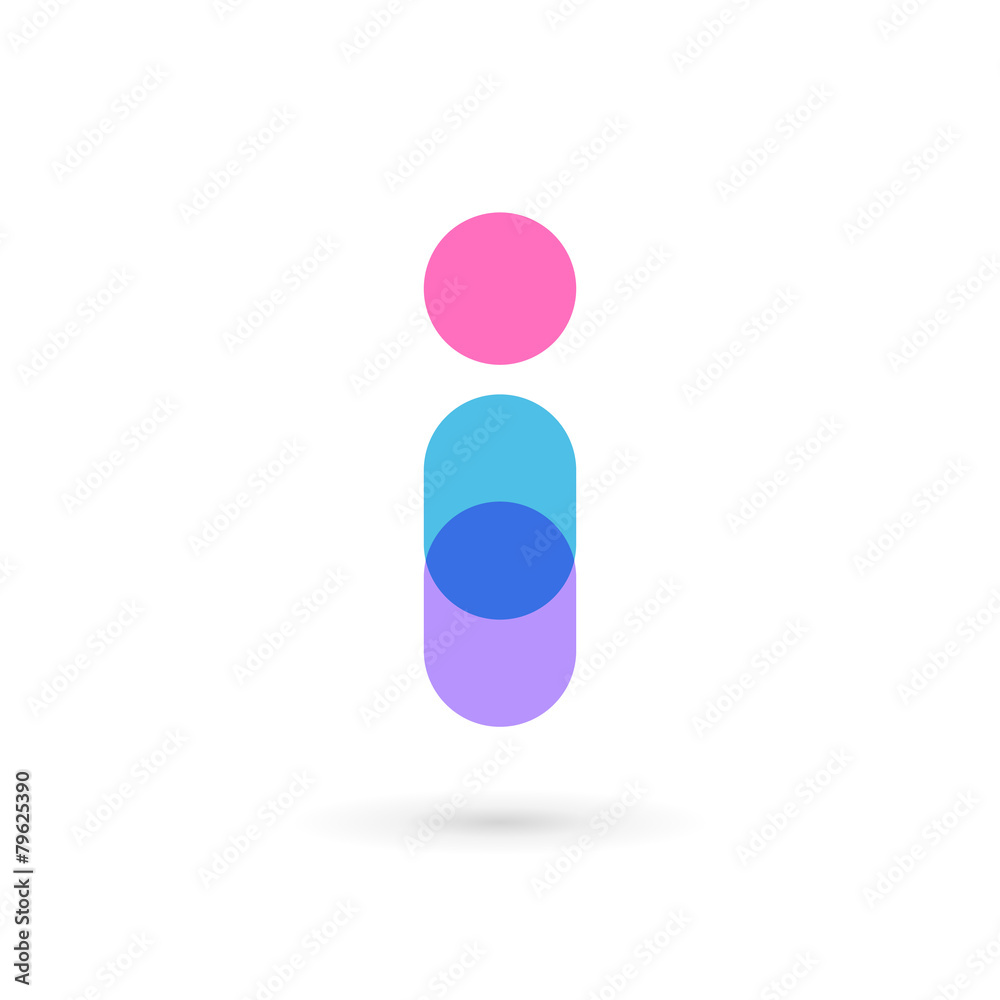 Letter I logo icon design template elements Letter I logo icon design template elements