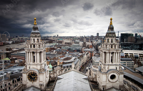 London view from St. Paul cathedral #79625342