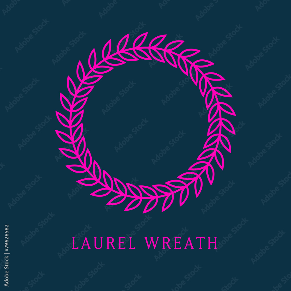 Vector Collection of Laurels, Floral Elements and Banners Vector Collection of Laurels, Floral Elements and Banners