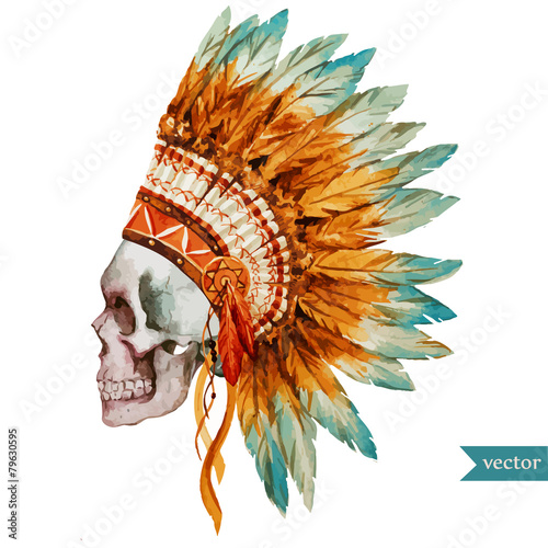Ethnic skull