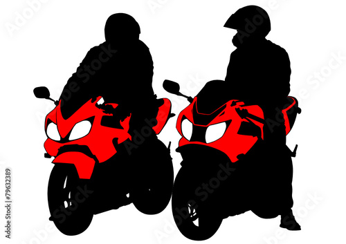 Sport bike men
