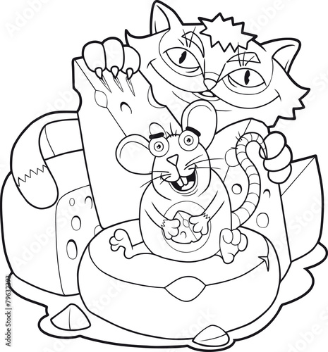 cat and mouse