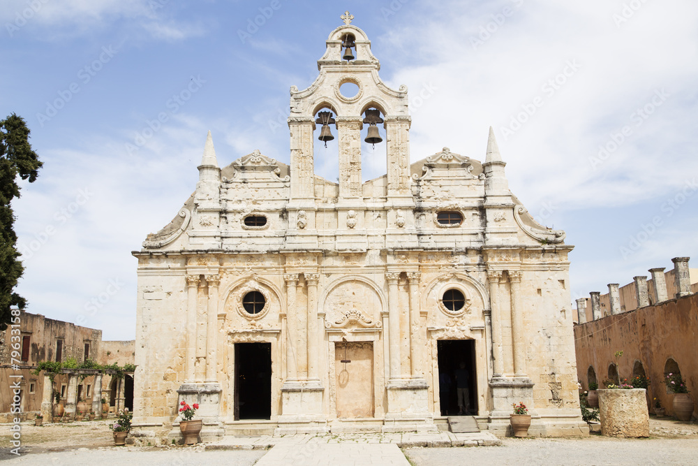 The Holy Monastery Arkadi in Crete