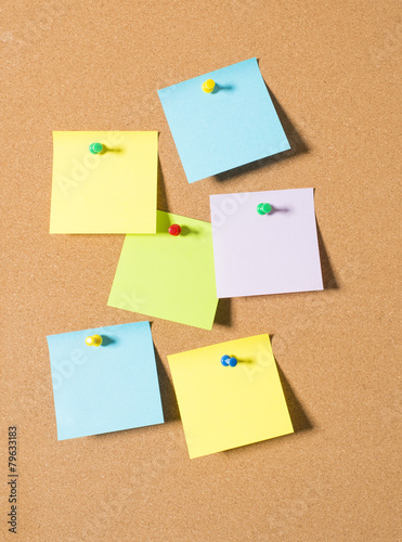 Blank Post it notes