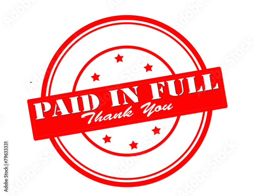 Paid in full