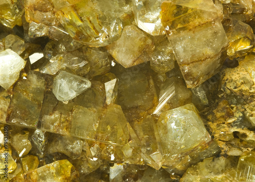 Topaz crystals from Nerchinsk, Irkutsk, Russia. photo