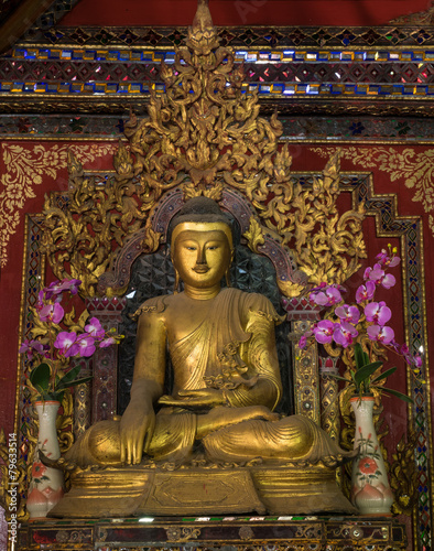 Buddha at Wat Si Rong Mueang, Lampang, Thailand