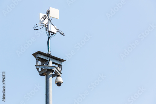 CCTV IP camera with wireless network