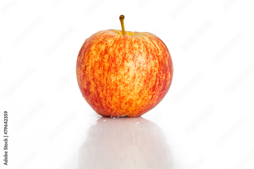 Apple isolated on white background. Apple isolated on white background.