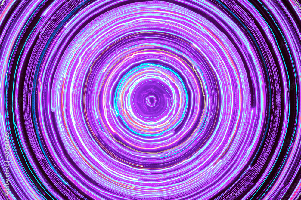 Neon Glowing Circle Neon Glowing Circle