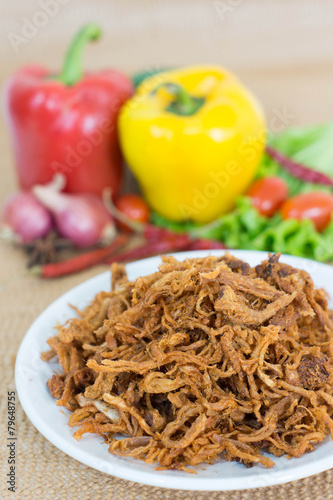 dried shredded pork