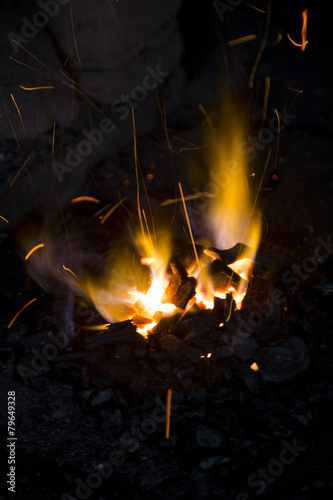 Blacksmith fire
