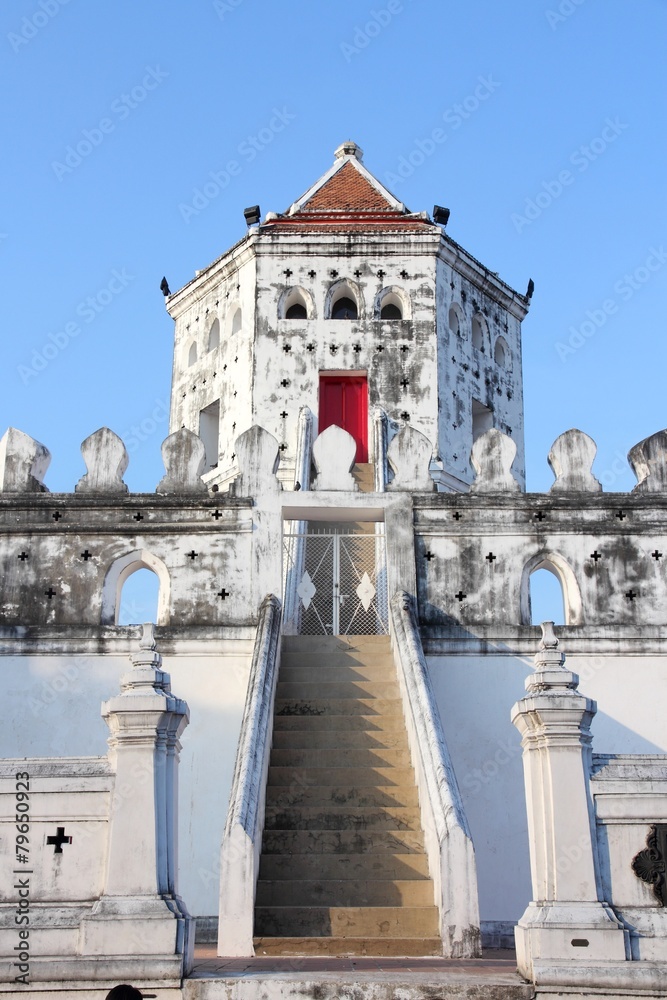 Obraz premium Bangkok landmark - Phra Sumen fortress
