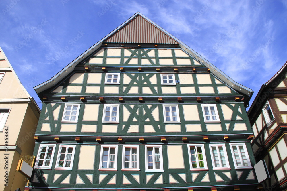 Obraz premium Fachwerkhaus in Bad Wildungen