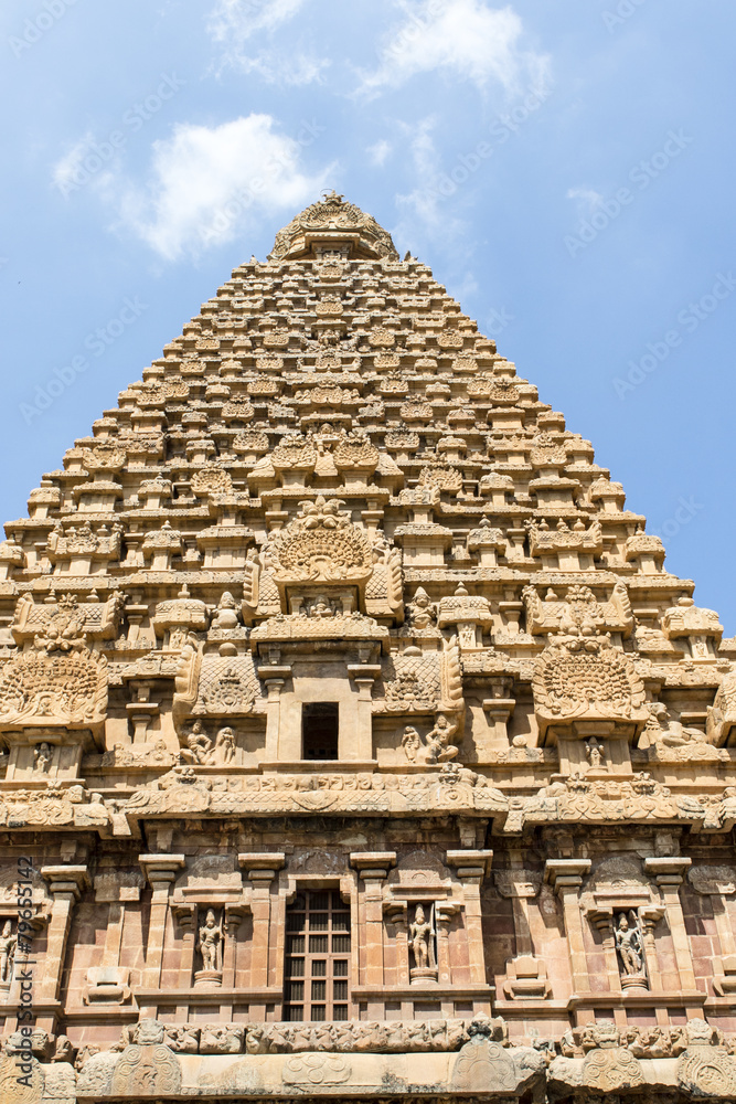 Brihadishwara Temple in Tanjore (Thanjavur) - Tamil Nadu - South