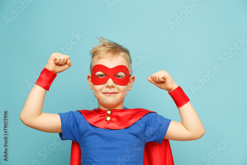 little power super hero child
