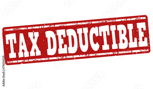 Tax deductible stamp